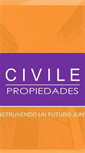 Mobile Screenshot of civilepropiedades.com.ar